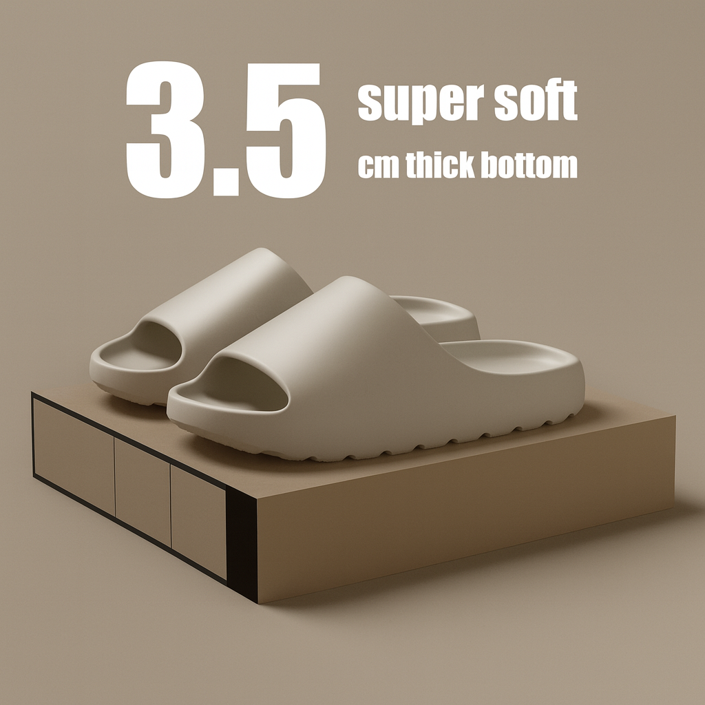 Coconut Slippers Cloud Thick-soled Sandals Summer Fashion Soft Bottom