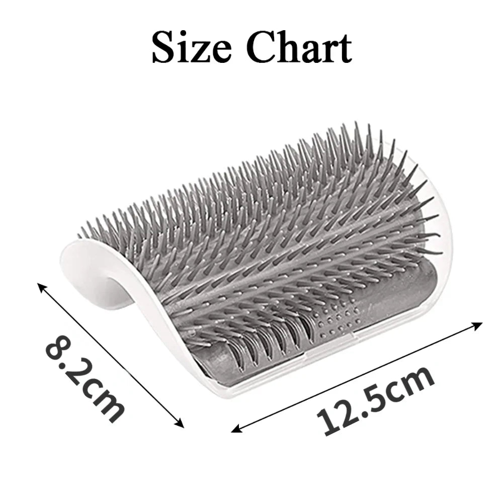 Large wall corner brush four color cat comb to remove floating hair
