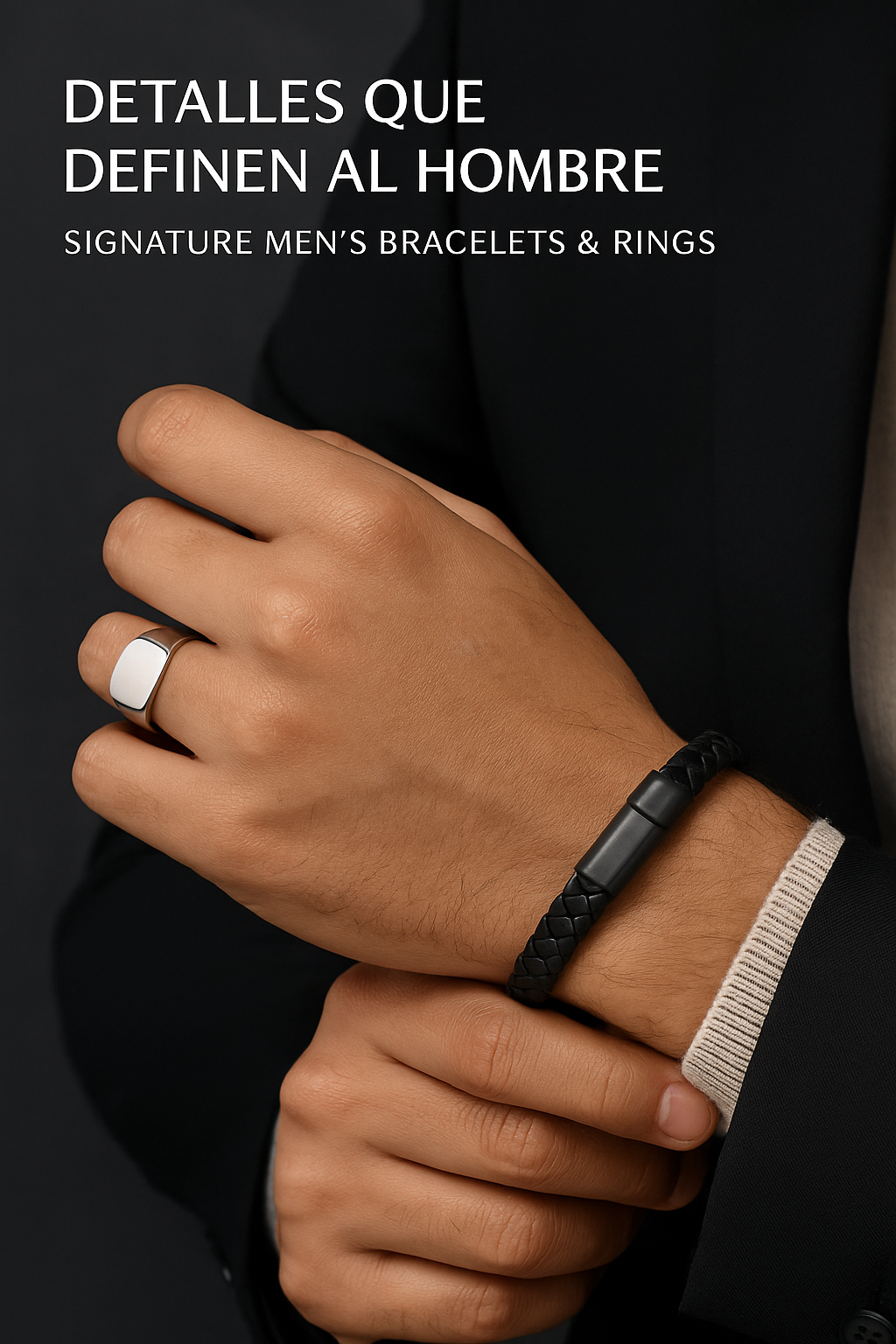 Detalles que Definen al Hombre | Signature Men’s Bracelets & Rings