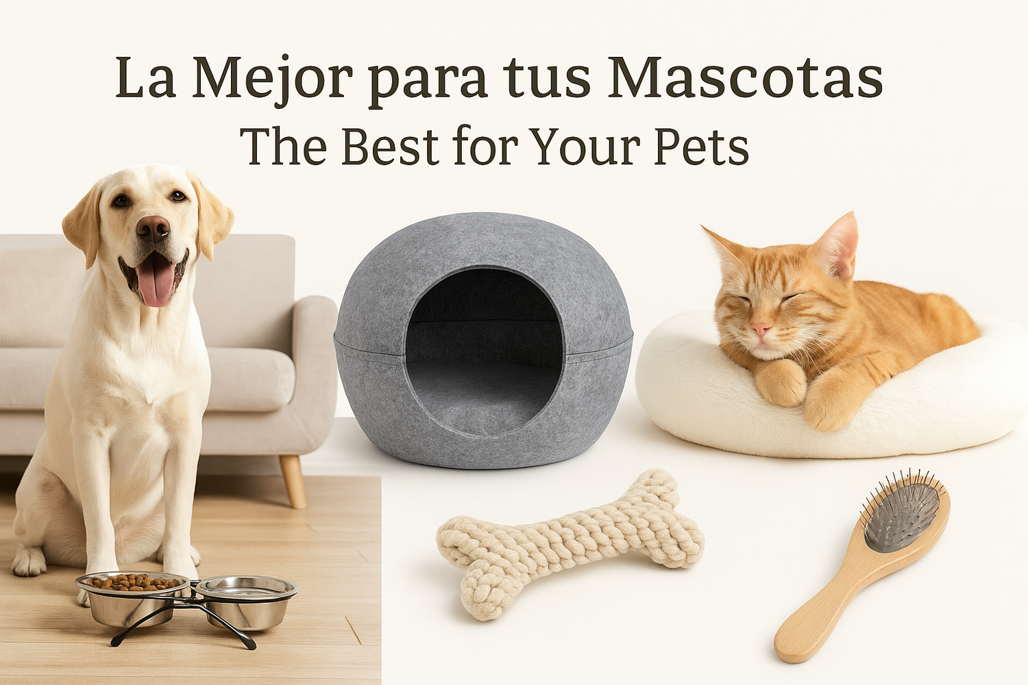 Lo mejor para tus mascotas The Best for Your Pets