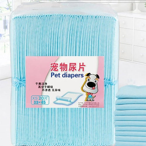 Ultra-Absorbent Disposable Pet Diaper Pads - Variety Pack