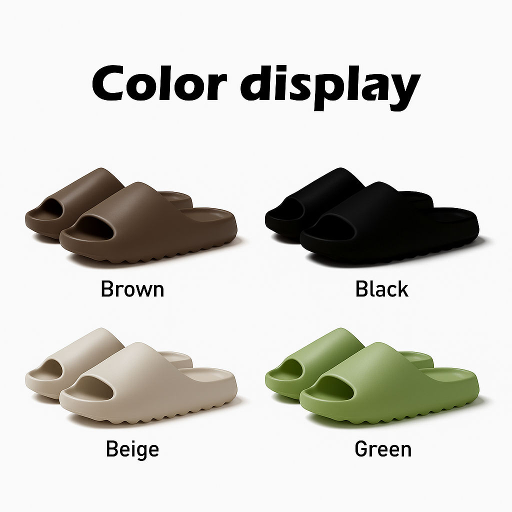 Coconut Slippers Cloud Thick-soled Sandals Summer Fashion Soft Bottom