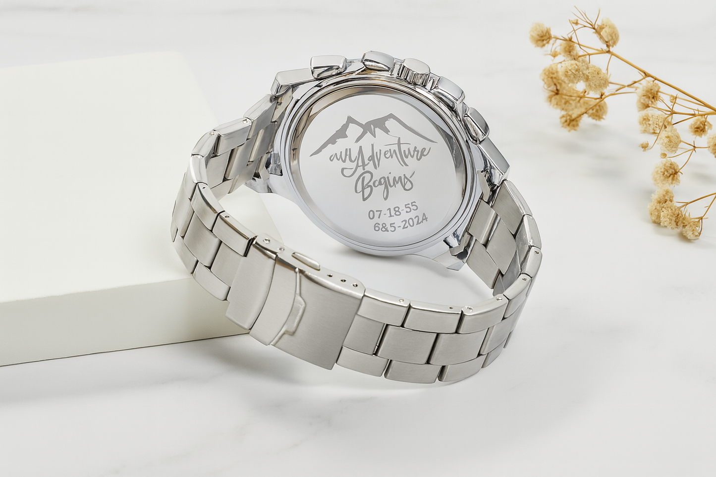 Personalized Mens Watch, Boyfriend Gift, Anniversary Gift
