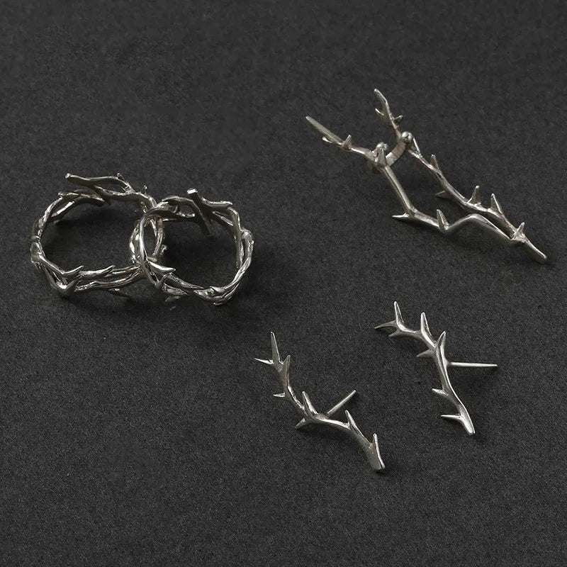 Anillo Ramas Naturales – Minimalismo con Estilo Natural Branch Ring – Minimalist Style”